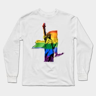 Lady of Pride New York WPH MEDIA Long Sleeve T-Shirt